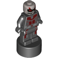 Minifig Trophy Statuette, Ant-Man Print Black