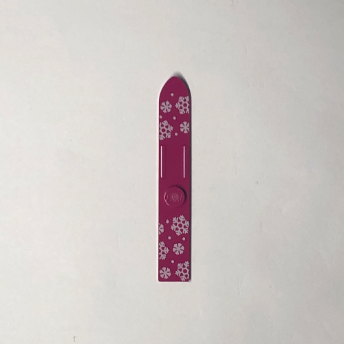 Sports Ski 6L with White Snowflakes print Magenta