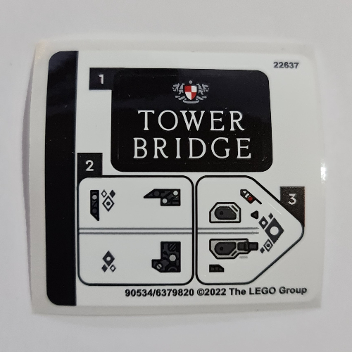 Sticker Sheet for Set 30443-1 [No Color/Any Color]