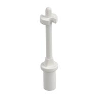 Bar 3L with Handle, Stop Ring and Side Stops (Minifig Ski Pole) White