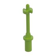 Bar 3L with Handle, Stop Ring and Side Stops (Minifig Ski Pole) Lime
