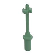Bar 3L with Handle, Stop Ring and Side Stops (Minifig Ski Pole) Sand Green