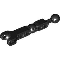 Large Figure Skeletal, Limb with Ball Joint on Axle and Ball Socket and Four Holes Schwarz