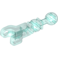 Large Figure Skeletal, Limb with Ball Joint on Axle and Ball Socket and Hole Trans-Light Blue