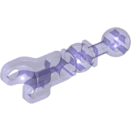 Large Figure Skeletal, Limb with Ball Joint on Axle and Ball Socket and Hole Trans-Purple