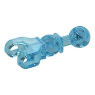 Large Figure Skeletal, Limb, 5L with Ball Joint on Axle and Ball Socket Transparent-Hellblau