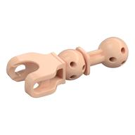 Large Figure Skeletal, Limb, 5L with Ball Joint on Axle and Ball Socket Light Nougat