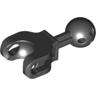 Large Figure Skeletal, Limb, 4L with Ball Joint on Axle and Ball Socket Black
