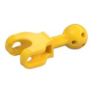 Large Figure Skeletal, Limb, 4L with Ball Joint on Axle and Ball Socket Gelb