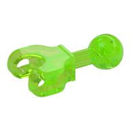 Large Figure Skeletal, Limb, 4L with Ball Joint on Axle and Ball Socket Trans-Bright Green