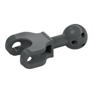 Large Figure Skeletal, Limb, 4L with Ball Joint on Axle and Ball Socket Dark Bluish Gray