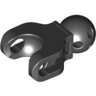 Large Figure Skeletal, Limb with Ball Joint and Ball Socket, Short Black