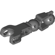 Large Figure Skeletal, Limb with Ball Joint, and Ball Socket and Hole Dark Bluish Gray