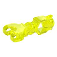 Large Figure Skeletal, Limb with 2 Ball Joints, and Ball Socket Trans-Neon Green