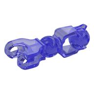 Large Figure Skeletal, Limb with 2 Ball Joints, and Ball Socket Trans-Purple