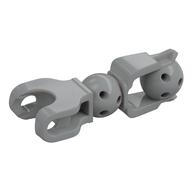 Large Figure Skeletal, Limb with 2 Ball Joints, and Ball Socket Light Bluish Gray