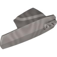 Large Figure Limb Cover, Size 8, Armor with Ball Joint Socket Flat Silver