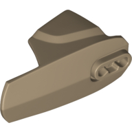 Large Figure Limb Cover, Size 6, Armor with Ball Joint Socket Dunkelbeige