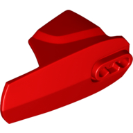 Large Figure Limb Cover, Size 6, Armor with Ball Joint Socket Red
