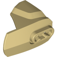Large Figure Limb Cover, Size 4, Armor with Ball Joint Socket Tan