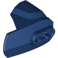 Large Figure Limb Cover, Size 4, Armor with Ball Joint Socket Dark Blue