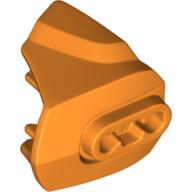Large Figure Limb Cover, Size 3, Armor with Ball Joint Socket Orange