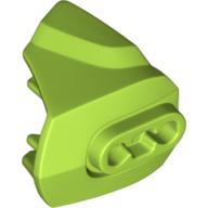 Large Figure Limb Cover, Size 3, Armor with Ball Joint Socket Lime