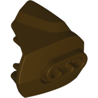 Large Figure Limb Cover, Size 3, Armor with Ball Joint Socket Dunkelbraun