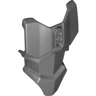 Large Figure Torso Cover, Armour with 2 Chest Holes and Ball Joint Socket Pearl Titanium