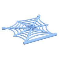 Insect Accessory, Spider Web, Hanging Bright Light Blue