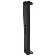 Support 2 × 2 × 13 with 5 Pin Holes Black