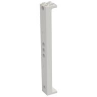Stütze 2 × 2 × 13 mit 5 Pinlöcher Weiß