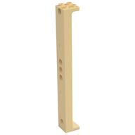 Stütze 2 × 2 × 13 mit 5 Pinlöcher Beige