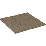 Plate 16 × 16 Dark Tan