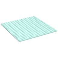 Plate 16 × 16 Light Aqua