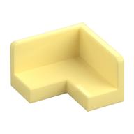 Panel 2 × 2 × 1 Corner Bright Light Yellow