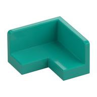 Panel 2 × 2 × 1 Corner Dark Turquoise