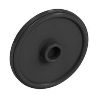 Shield Round with Stud and Raised Rim [Plain] Perltitan