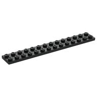 Plate 2 × 14 Black