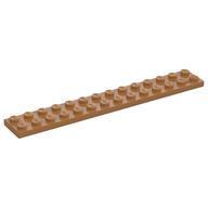 Plate 2 × 14 Medium Nougat