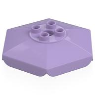 Duplo Umbrella / Parasol Top with Axle Hole [Plain] Lavender
