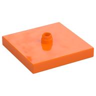 Duplo Turntable 4 × 4 Base, Flush Surface Orange