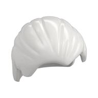 Hair Combed Back White