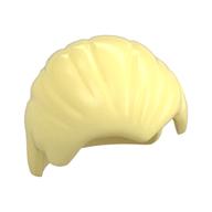 Hair Combed Back Leuchtendes Hellgelb