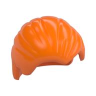 Hair Combed Back Orange