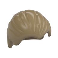 Hair Combed Back Dark Tan