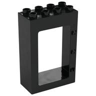 Duplo Door Frame 2 × 4 × 5 Black