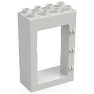 Duplo Door Frame 2 × 4 × 5 White