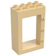 Duplo Door Frame 2 × 4 × 5 Tan