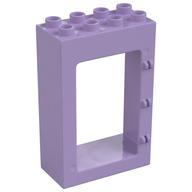 Duplo Door Frame 2 × 4 × 5 Lavender